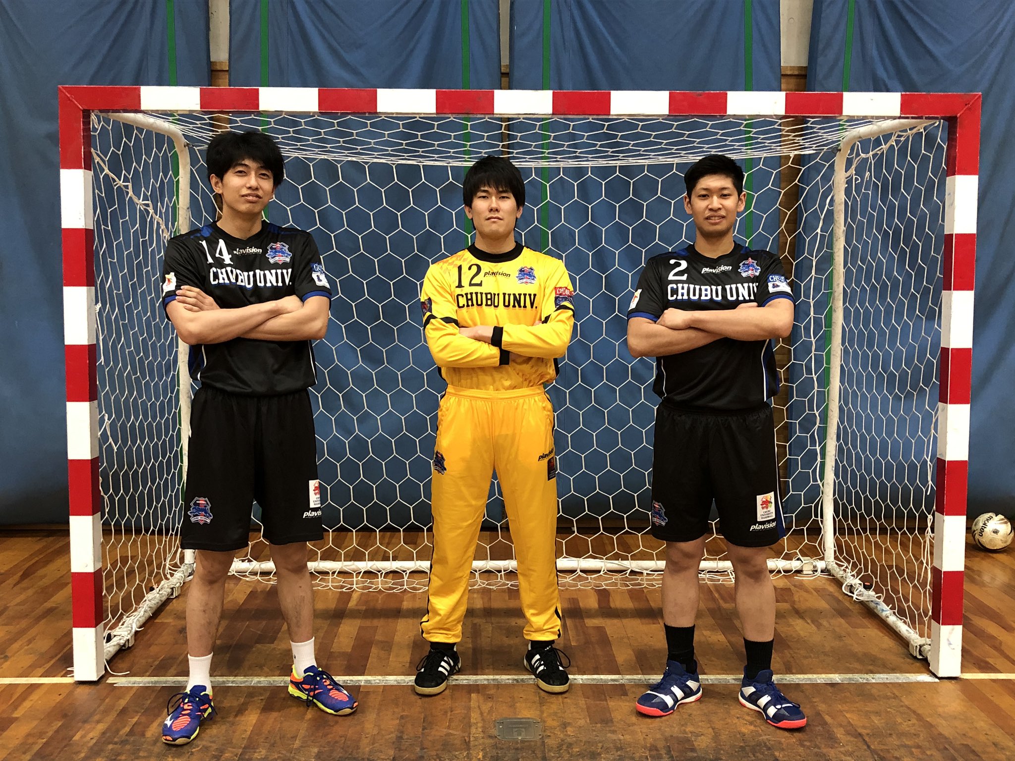 中部大学ハンドボール部 در توییتر アメブロの方でもご紹介しましたが 新しいユニフォームが出来ました 春季リーグ戦からこのユニフォームを着て勝利を目指します Plavision ユニフォーム