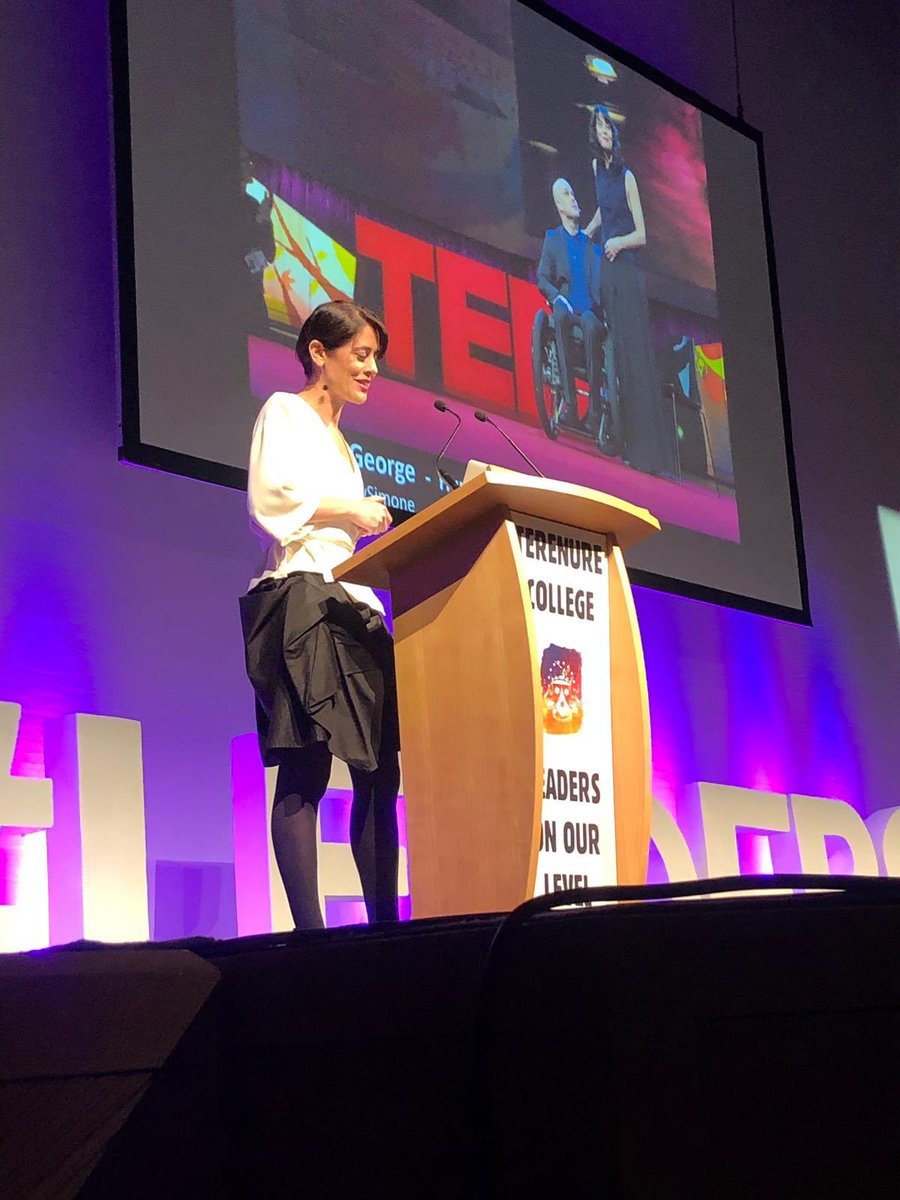 TerenureLeaders's tweet photo. Simone George @TweetsbySimone sharing a very powerful message with TY students  - People will forget what you say but not how you made them feel. @TerenureCollege @TerenureLeaders  @terenureleaders #backingstudents #backedbyAIB @AIBIreland #Leader19 https://t.co/xD3Ew5vRjt