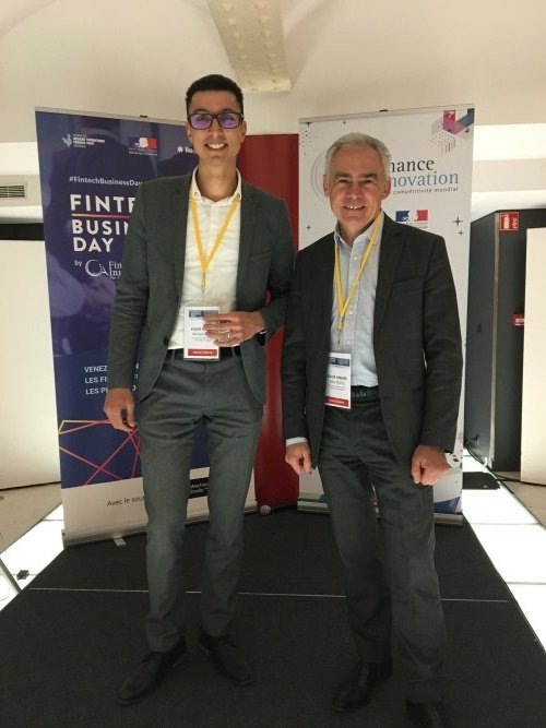 AllianzTradeFR's tweet photo. #EulerHermes est fier de participer au #FintechBusinessDay by @financeinnov! Des échanges passionnants pour nos #ExpertsEH avec les #FinTechs présentes 🚀 Merci aux organisateurs et à tous les participants pour ce moment inspirant 🤩🙏#DemainEnTouteConfiance #BuildingTheFuture https://t.co/e2DdSTZJ9o