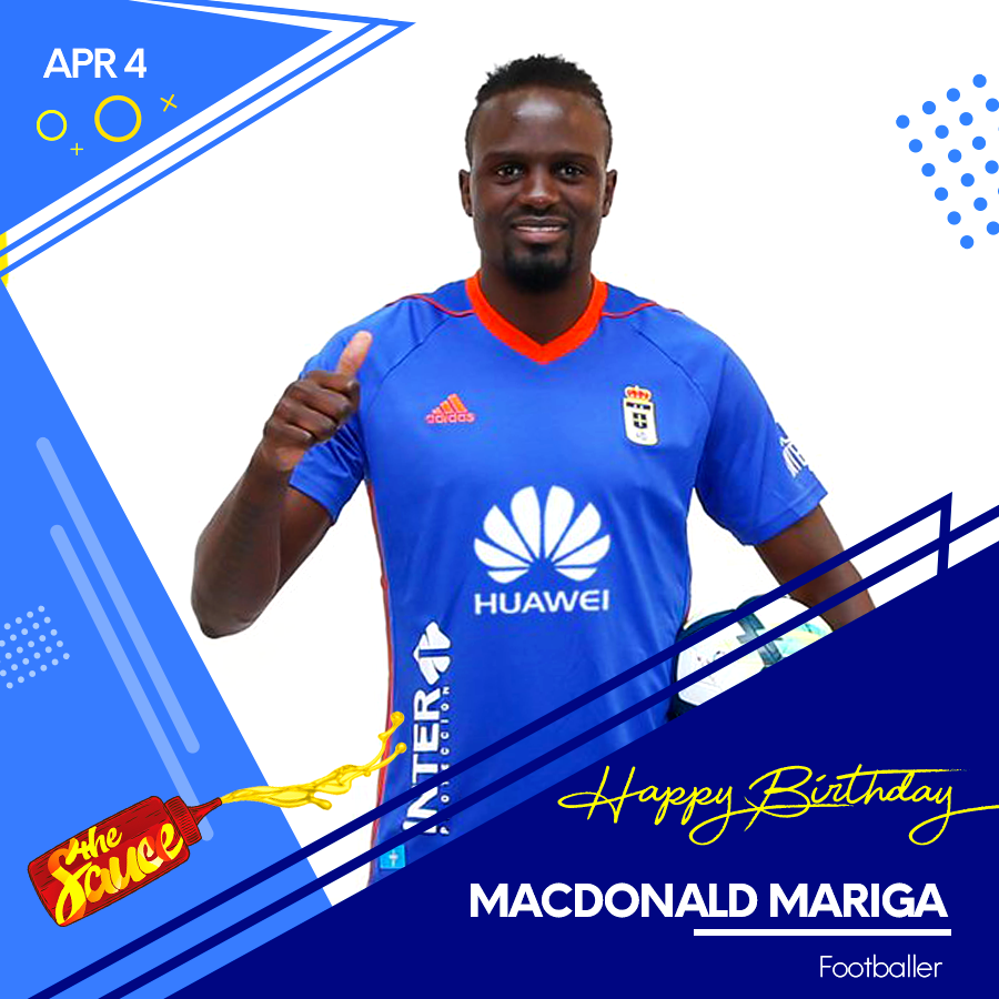 Happy 32nd birthday to Kenyan Football star McDonald Mariga Wanyama. 