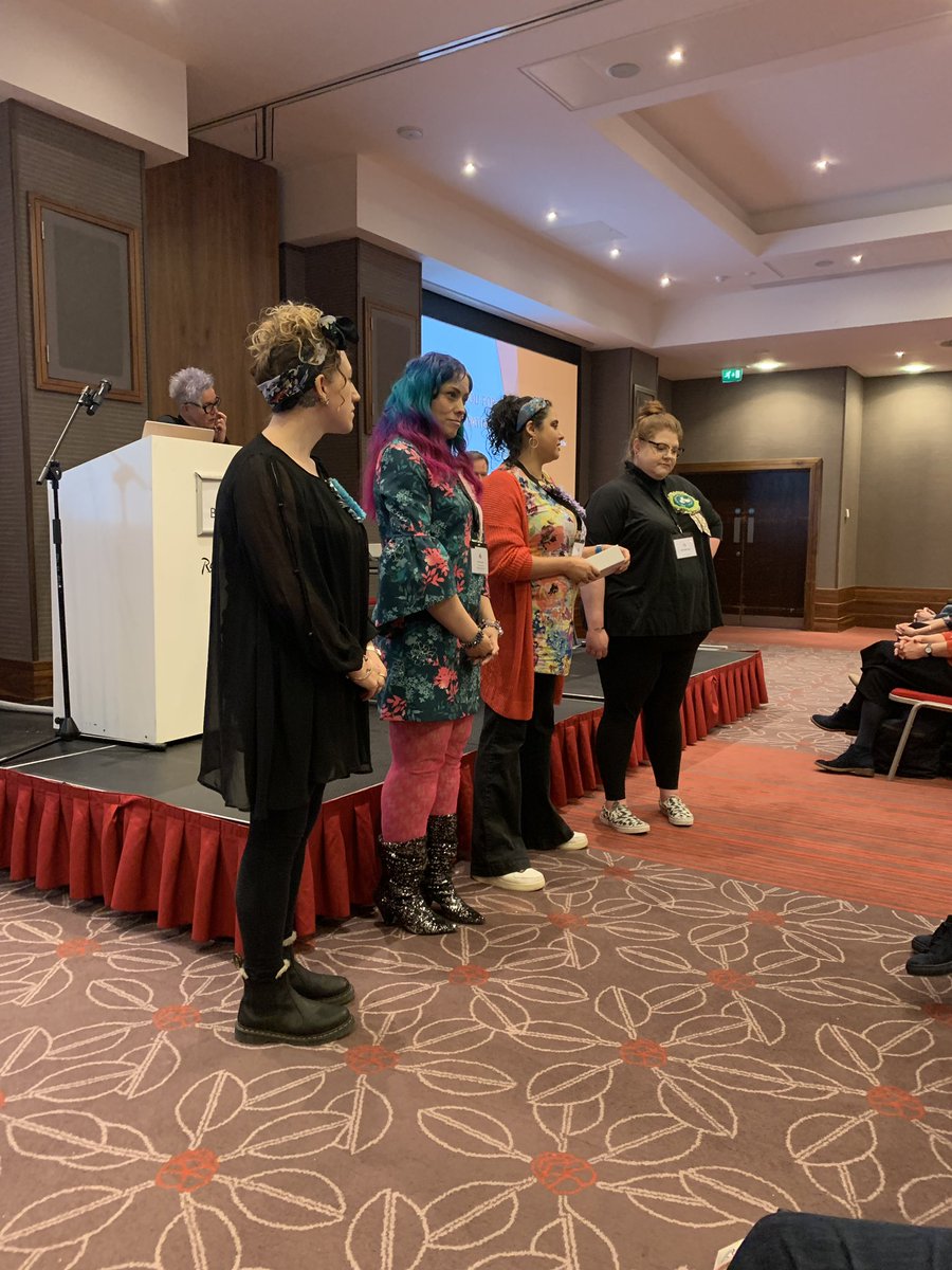 Winner of the inspiration award goes to Post pioneers #BIGSPD19  #SueEllis