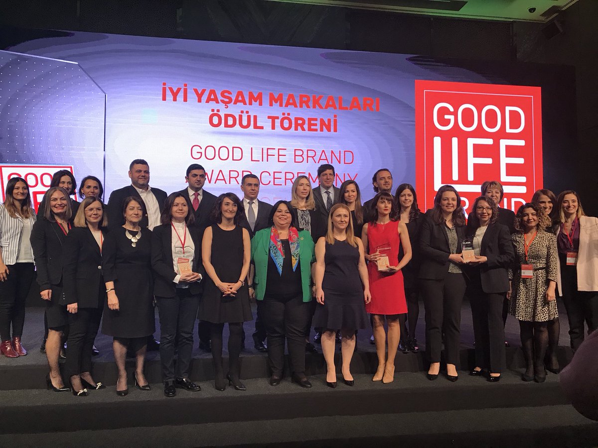 Tüketicinin seçtiği Türkiye'nin 'Good Life Brands' iyi yaşam markaları Sustainable Brands İstanbul'da gerçekleşti. Ödül alan bütün markaları tebrik ediyoruz.

#SB19ISTANBUL #sustainablebrands #surdurulebilirmarkalar
