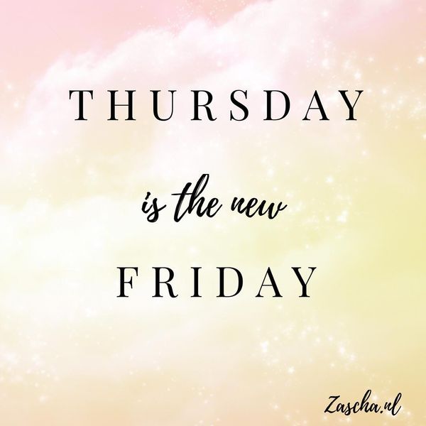 Eye4Fraud's tweet photo. Don’t we all wish that the weekend started on Thursday instead of Friday? #ThursdayFeels #ThursdayThoughts #ConnectThursday https://t.co/Nd35xyIQ4J
