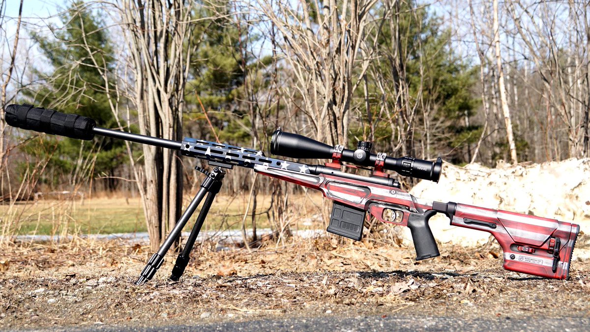 yhmachineco's tweet photo. @bearwhisperer really turned the MARC™ Sport Chassis into something unique and  wonderful with this build. We can't help but stare at it in admiration 😍
#precisionrifle #sniper #chassissystem #hunter #hunting #riflebuild #yhm #yankeehillmachine https://t.co/pm5dJ5RQ3T