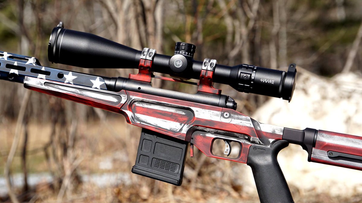 yhmachineco's tweet photo. @bearwhisperer really turned the MARC™ Sport Chassis into something unique and  wonderful with this build. We can't help but stare at it in admiration 😍
#precisionrifle #sniper #chassissystem #hunter #hunting #riflebuild #yhm #yankeehillmachine https://t.co/pm5dJ5RQ3T