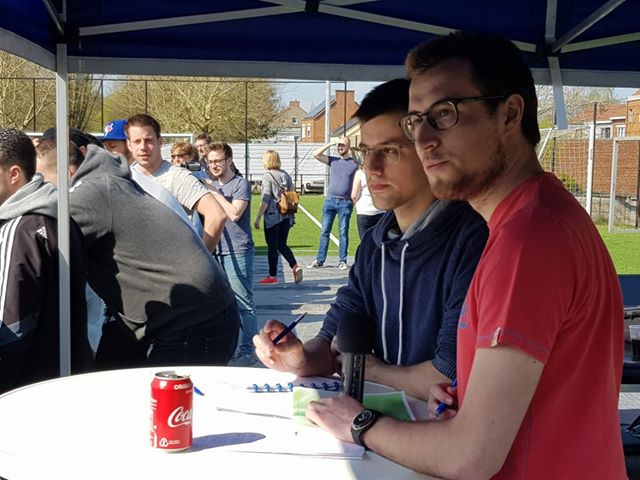 EjL_ORM's tweet photo. Des étudiant.e.s EjL ont assuré les commentaires sportifs lors d'un tournoi international de #cecifoot (du #football avec athlètes déficients visuels), en collaboration avec le @SportCharleroi ! https://t.co/7babXypt0u