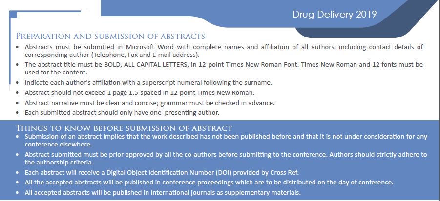Drug Delivery 2019 tweet media