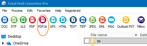 CoolUtils's tweet photo. We have added PDF/A to the target format bar in the new Total Mail Converter Pro. https://t.co/oMPuMrKZAR