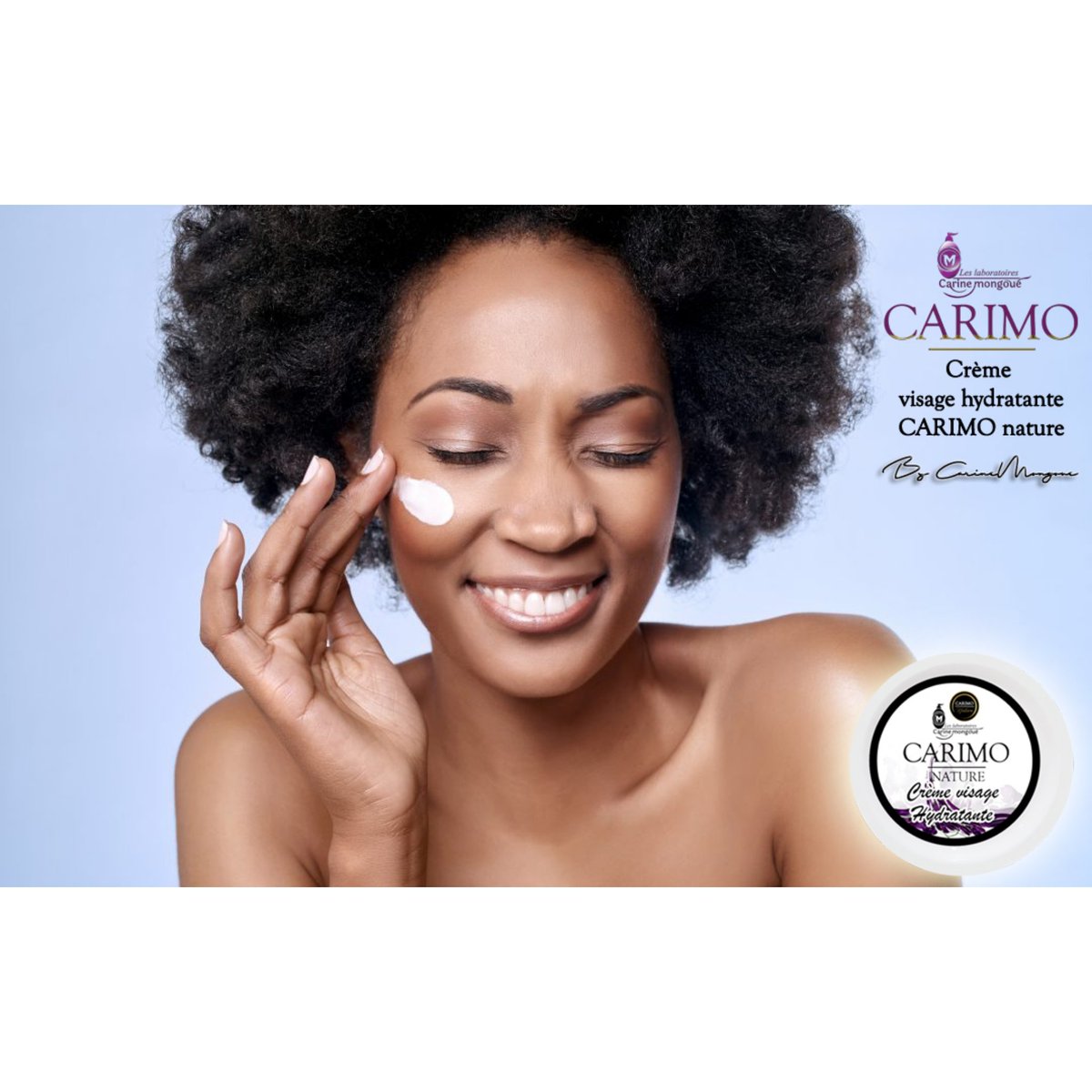 labocarimo's tweet photo. La Crème visage CARIMO Nature est la seule crème au monde capable de vous décrocher un sourire pendant chaque application. 
CARIMO, l'audace d'être soi!
Prix : 2000 FCFA https://t.co/5SG6JP684X