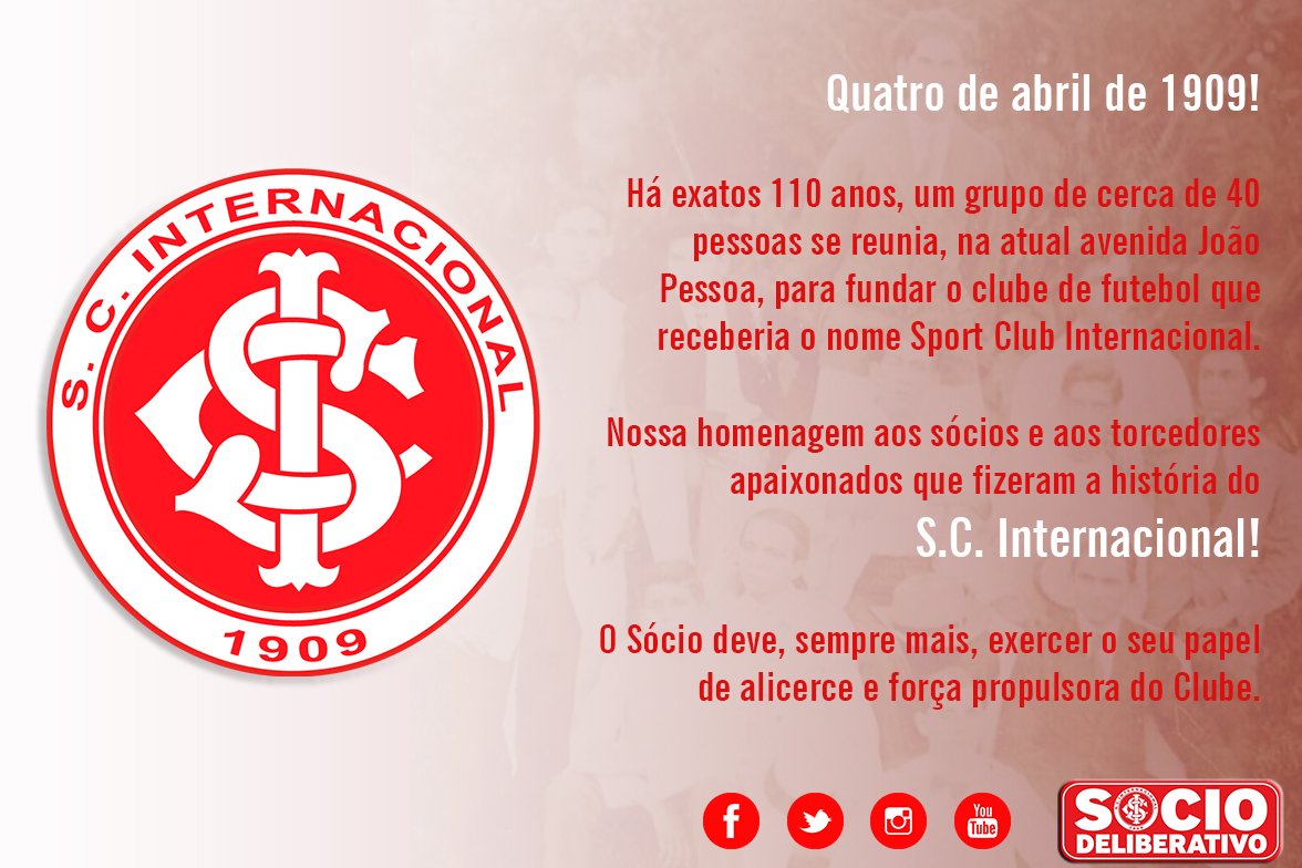 reageinter's tweet photo. Parabéns Sport Club Internacional!!!
#sociodeliberativo #osocioem1lugar #clubesembarreiras #fiscalizacao #transparencia #clausulazero #juntospeloINTER #libertadores2019 #elibertadores #eointer #AcreditarAtéOFinal #pelearsempre #sportclubinternacional #inter110anos https://t.co/8mRqF2bhl4