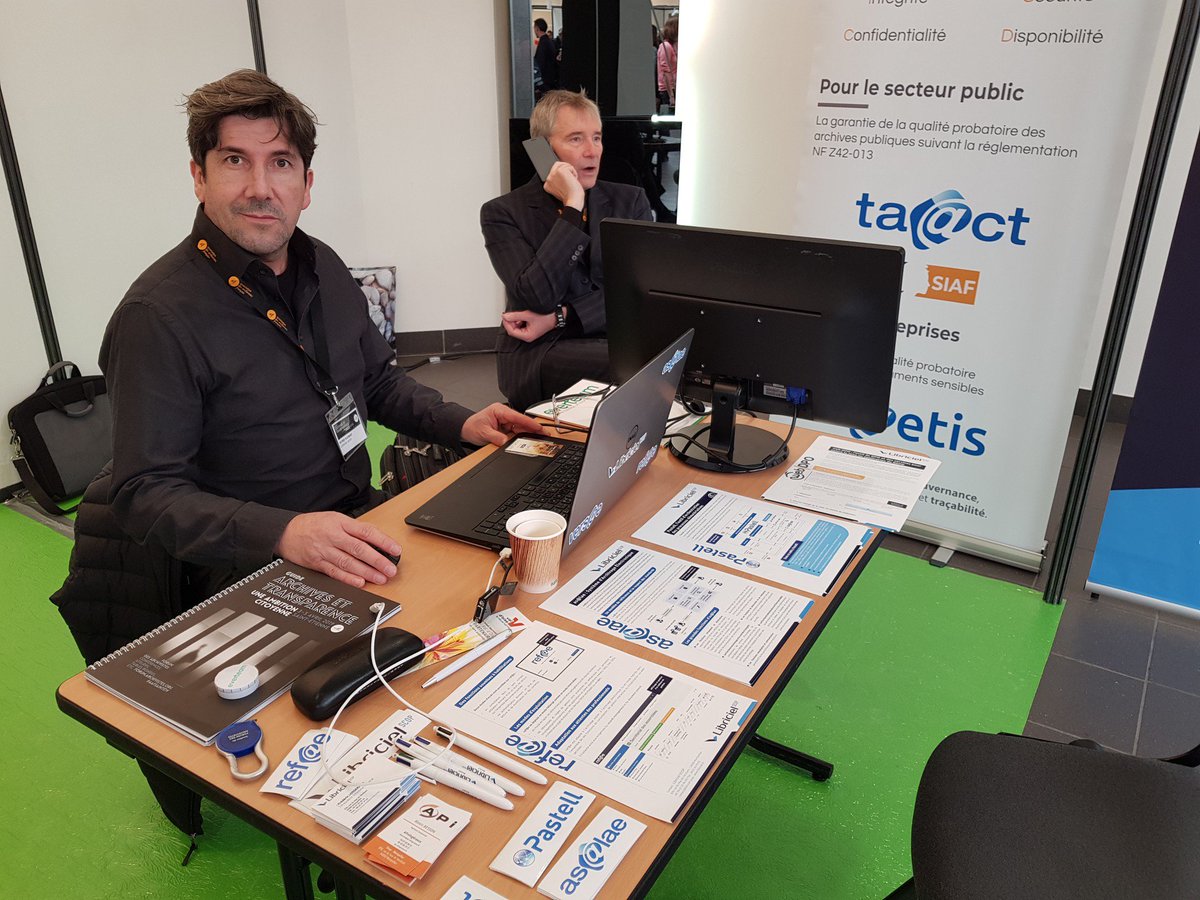 Libriciel_SCOP's tweet photo. J2 Forum des archivistes : cette après-midi, retrouvez Florent sur le stand Libriciel SCOP pour des démos d'as@lae v.2.0 !
@Archivistes_AAF #AAFSaintÉ19 #SAE #asalae #refae #versae https://t.co/Cq8CyGT97z