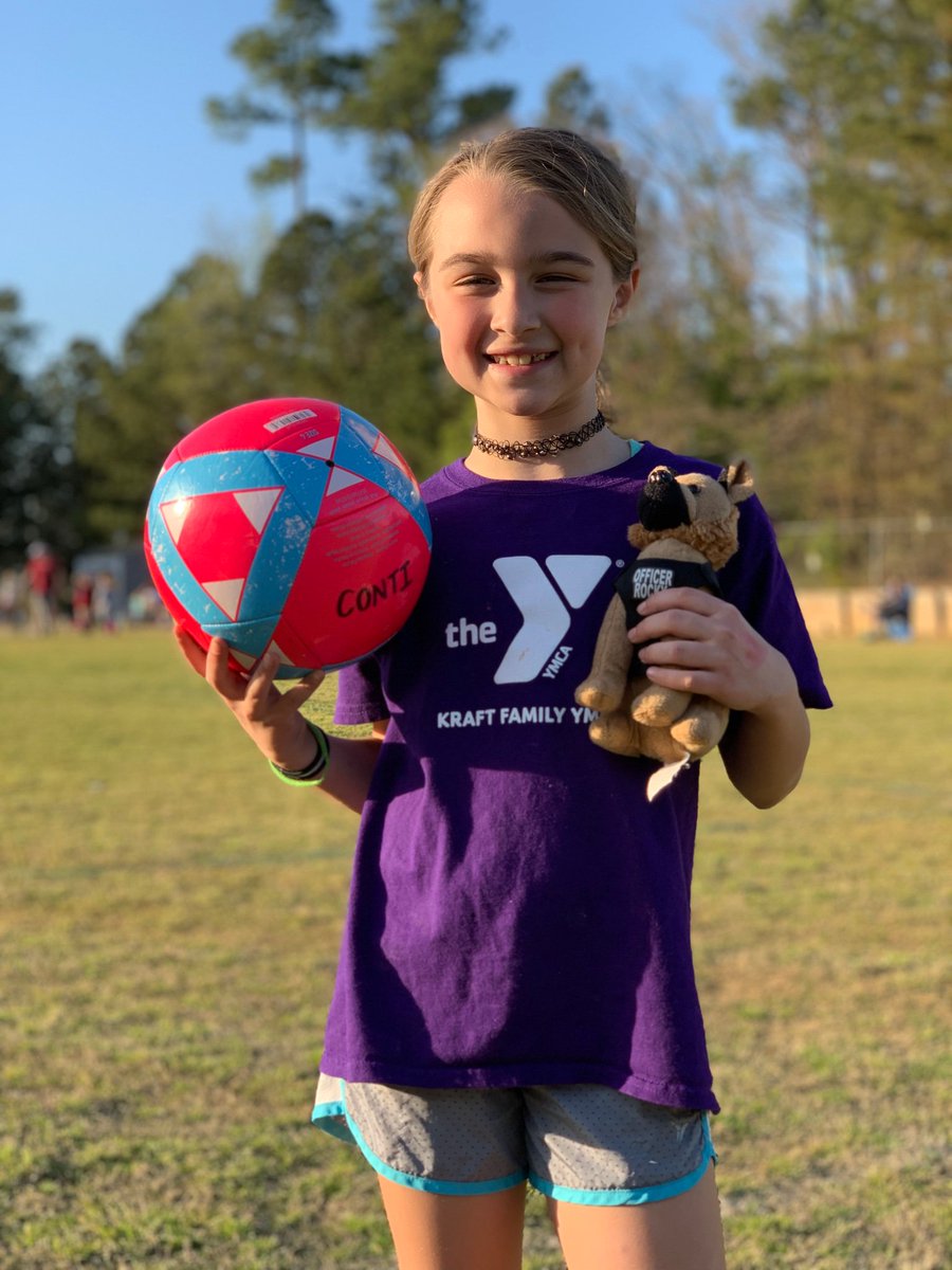 Rocky went to soccer with Leah last night! @Baucom_PhysEd <a href="/PrincipalBrian/">Brian Saunders</a> <a href="/ApexPolice/">Apex Police Department</a> <a href="/ChiefLetteney/">Chief John Letteney</a>