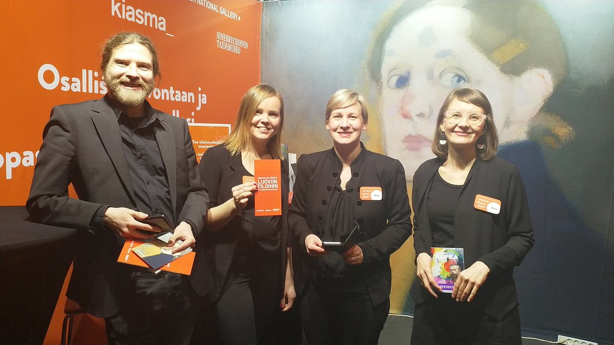 prospectum's tweet photo. #ateneum -osastolla nro 63 kerättiin 350kpl yhteystietoja ensimmäisenä #kongressimessut -päivänä! Hyvin tsempattu ja innostuneita asiakkaita myös tänään. #eventoscontact https://t.co/pIQRtpyIiG