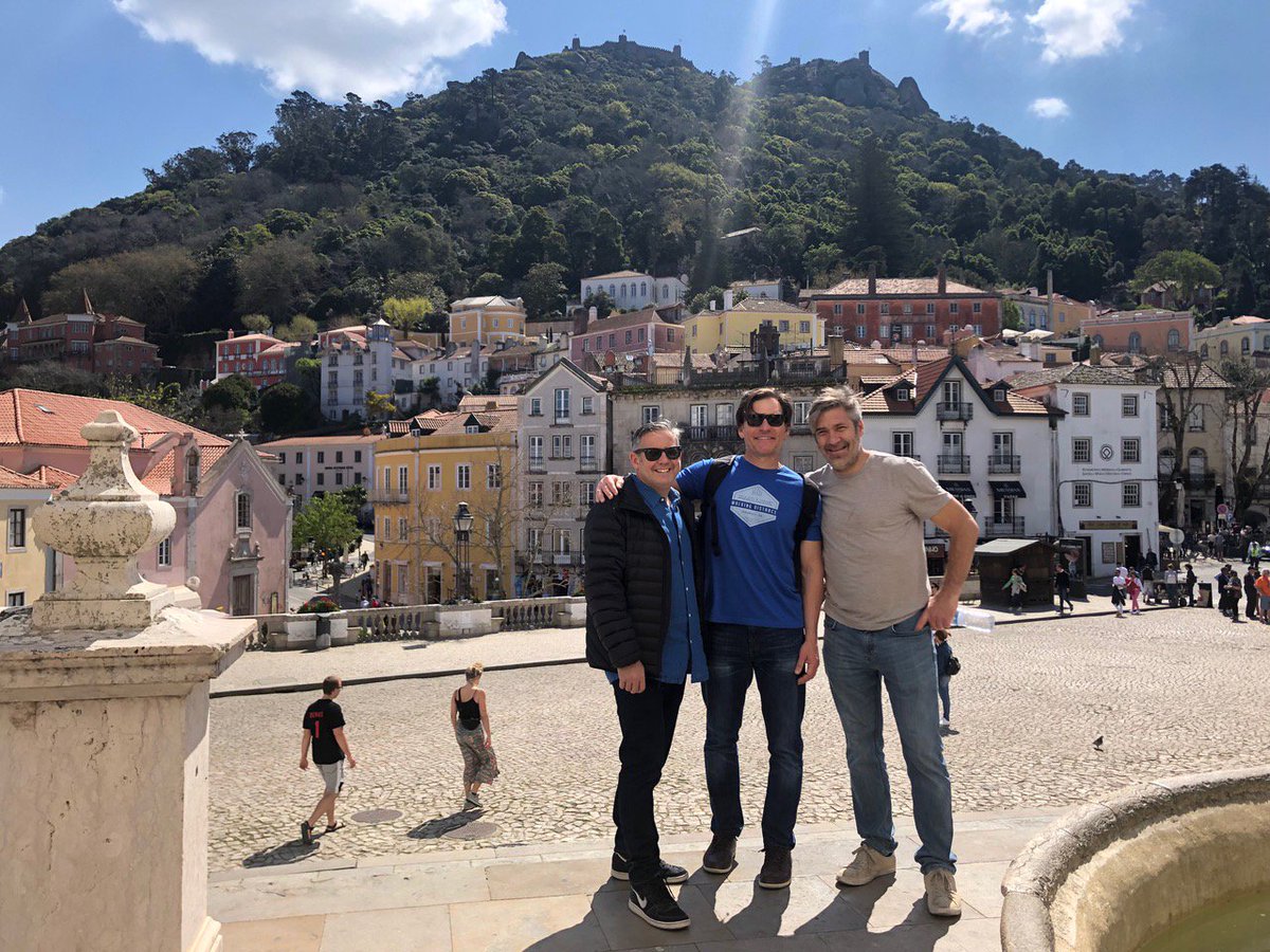 PhilShawe's tweet photo. Took in a post-conference tour of Lisbon with some of @TransPerfect’s finest! I was thrilled to officially announce our expansion to this incredible city, while simultaneously hosting our annual international sales conference there! #SintraCascais #ParqueEduardoVII #TimeOutLisbon https://t.co/ia6qm7hGmg