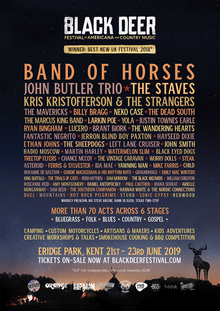 Hello! We are excited to announce we will be performing at <a href="/blackdeerfest/">Black Deer Festival</a> in Kent this year! We’d love to see you there... June 21st-23rd.

Check out that lineup! 

Tix: blackdeerfestival.com/tickets/
#blackdeerfest 🦌🦌🦌🦌🦌
