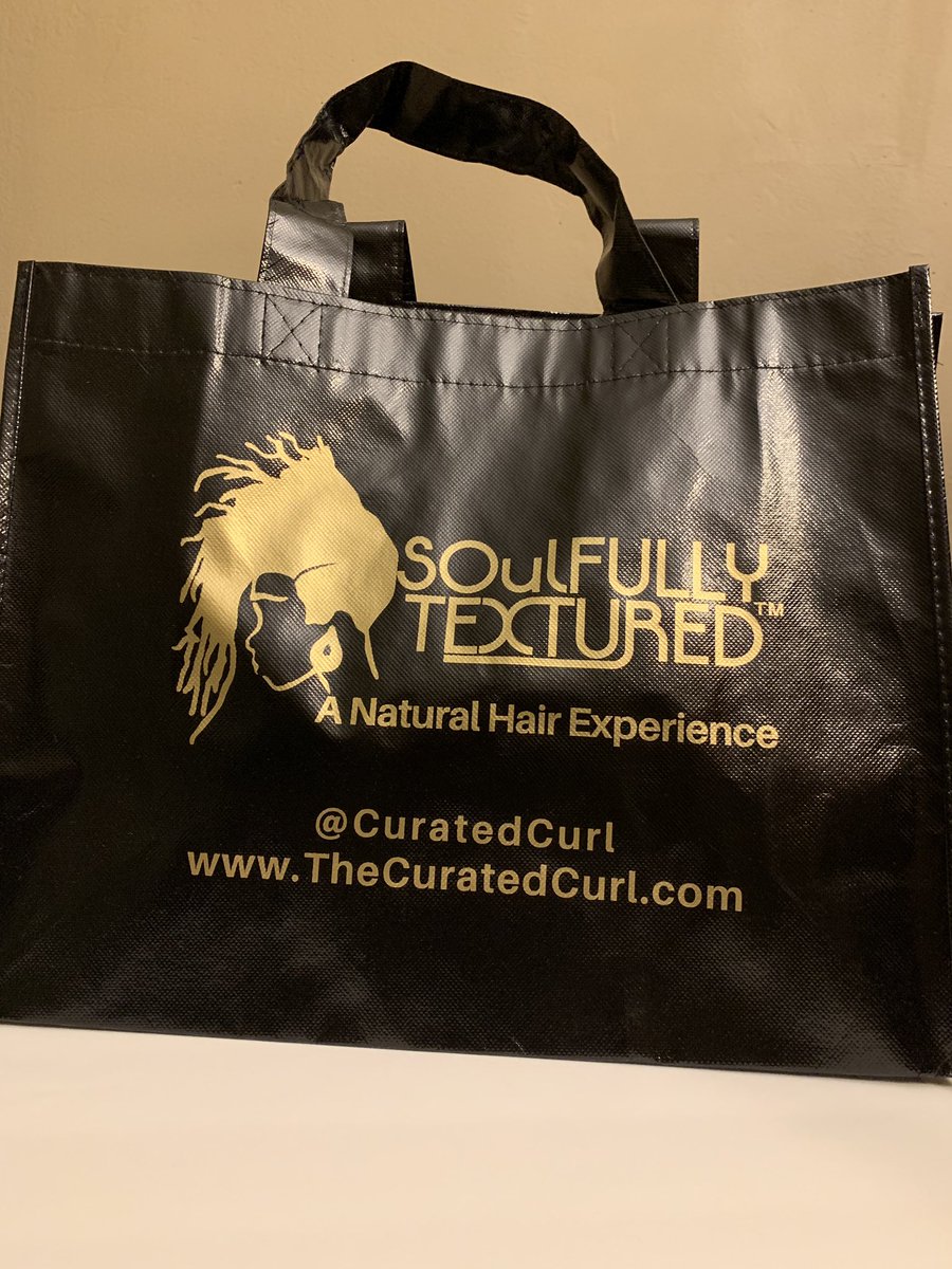 Swag Bag peek! Full of treats from our Swag Bag sponsors @tginatural @jessicurl @miss_jessies @palmers @designessentials @myafricanpride & room for 30+ vendors purchases Tickets at soulfullytextured.eventbrite.com 
#bostonnaturals #naturalhaircommunity #teamnatural #boston #bostonevents