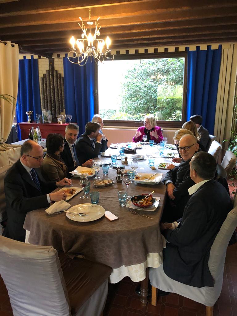 Medef92's tweet image. Le @Medef92 était ravi aujourd'hui de recevoir, à l'occasion du déjeuner ambassadeurs de la zone Sud 92, @AlainViallix, Thibault Lacheteau, Sophie Dominjon, @PhilippeAmram, @lauriannerossi, @ThiefineS, Didier Papaz, Lionel Rafalowicz et Jean-Didier Berger. Un grand merci à tous !