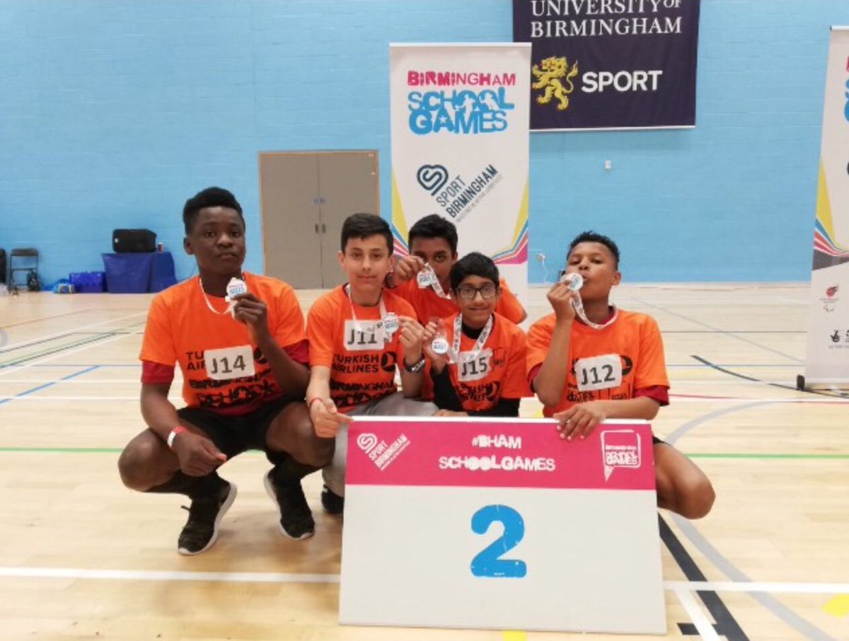 These five were in awe of their own achievements yesterday at the <a href="/BhamSchoolGames/">Bham School Sport</a>. Achieving second place was a huge achievement and thoroughly deserved. They proved to themselves what they are capable of! Second!....IN ALL OF BIRMINGHAM!! <a href="/SportBirmingham/">Sport Birmingham</a>