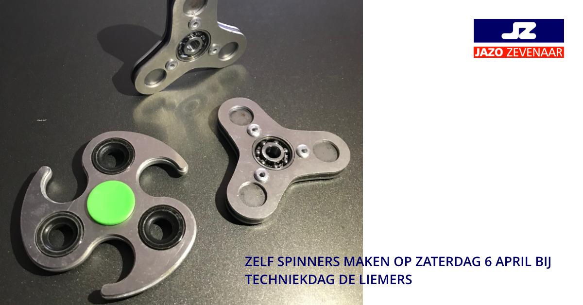 Zelf een spinner maken van staal en aluminium? Het kan zaterdag op de Techniekdag de Liemers op de stand van JAZO Zevenaar bv.
Graag tot 6 april op de gemeentewerf in Beek! 
Een overzicht van alle deelnemers aan deze Techniekdag vind je op onze website: bit.ly/2k5n1Su