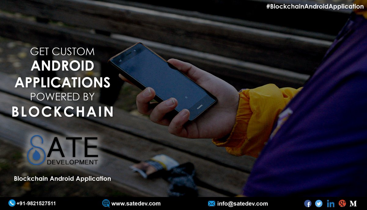 satedevelopment's tweet image. To learn more about Blockchain Android Applications, visit us @ satedev.com/blockchain-sof…
satedev.com
@nakulshah23 
#Blockchainsoftwaredevelopment #Blockchainandroidapplication #Blockchaintechnology #Satedevelopment