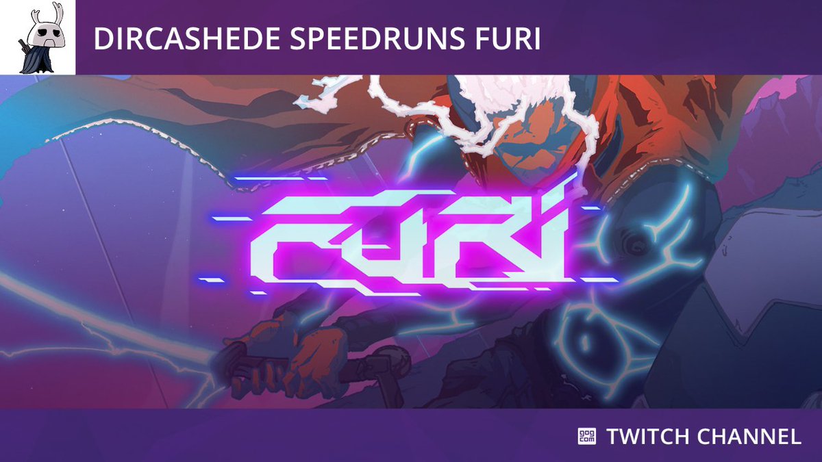 GOGcomTwitch's tweet photo. Just one hour until our very special FURI speedrun stream!
World record holder @LOOFRunDry will be here to show you his skill and strats!
Tune in in one hour at https://t.co/y2lA0QgYJ8!
#Furier #speedrun @TheGameBakers https://t.co/5X3Hoi379Z