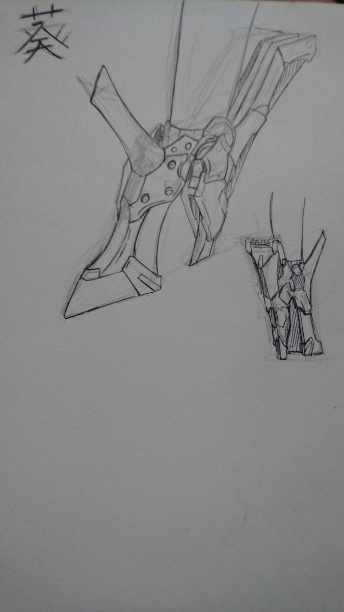 実家でする事無かったから機械装甲ボイロばっか描いてました٩( 'ω' )و 