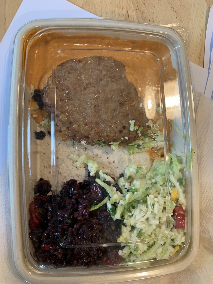 TheSharman's tweet photo. @SimpleHealthKit first time back since being food poisoned in January. It looks as though your salad portions have seriously gone down in size :( shame as used to come here every day and thought I’d be back for life again now. Not sure I will... https://t.co/9gbhhwQsWR