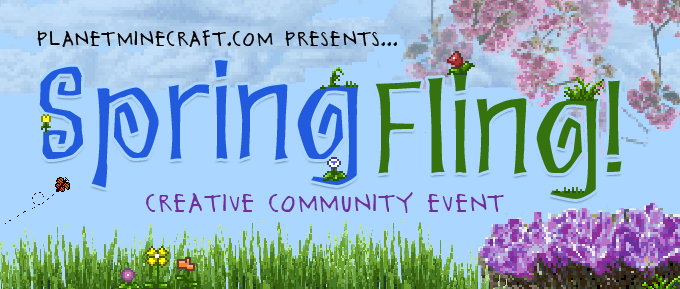 PlanetMinecraft's tweet photo. Spring has sprung, and a new PMC Community Event has begun! Check out our non-competitive Spring Fling Event, running through the ENTIRE month of April! #Minecraft

🐥Spring Fling Community Event: https://t.co/7GDoS117eT https://t.co/OeZKKpt1OM