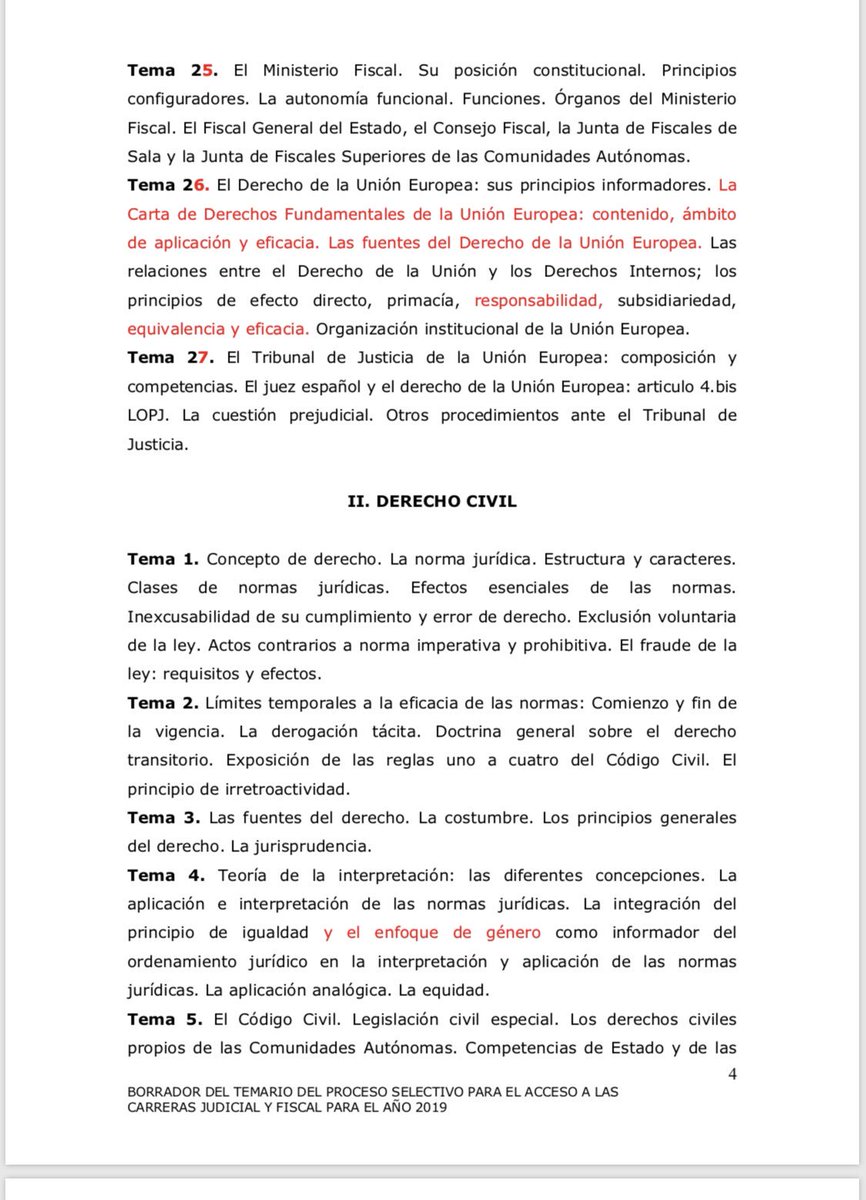juecesAPM's tweet photo. #oposicionjuecesyfiscales #oposiciones Ya tenemos temario aprobado, vamos pasando por fotografias los cambios mas significativos a continuacion👇👇 https://t.co/mCb6vFvhAP
