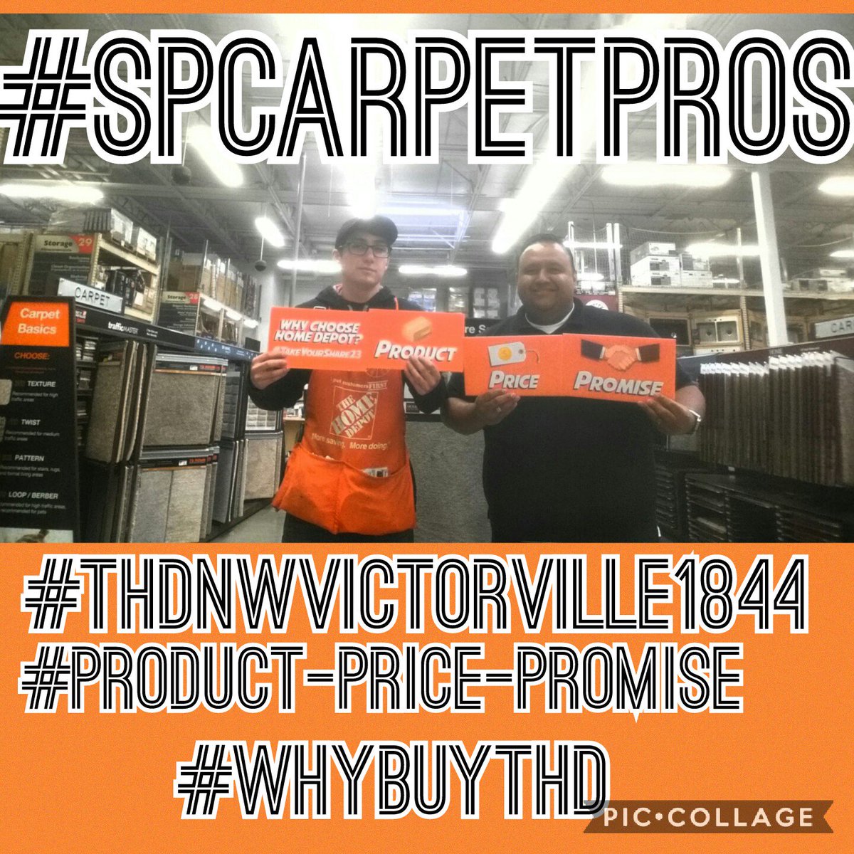 GilspCarpetPros's tweet photo. Another day of coaching &amp;training, thx Victor @SPCarpetpros has your back! @LarissaGreenTHD @MattBare_HD @THDHugo @jamieGTHD @superdave427 @wendyofthewest @FernandoD325 @OrmondLsormond @RonRothacker @ZP_carpetpros @tinacarpetpros #TakeYourShare23 #WhyBuyTHD https://t.co/d9xO88RI1b