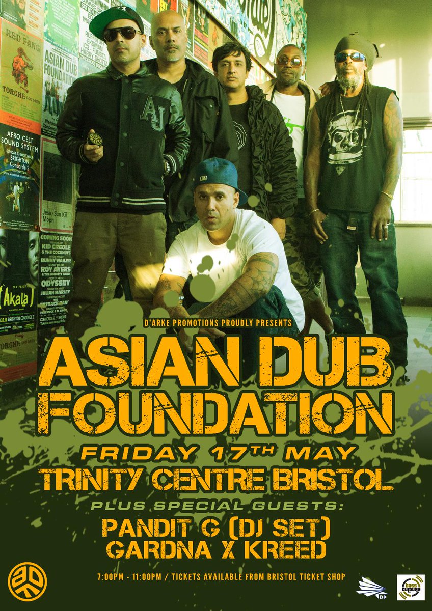 NyxDarke's tweet image. 17.05.19. facebook.com/events/3023545… #onetimeonly @DArkePromotion1 @RichBaranski @onusherwood @AsianDuBNews @TrinityBristol #Yesyes #Musicwarriors @rafm62 @gardnauk #YES #WECAN #GOFORWARD #Peace