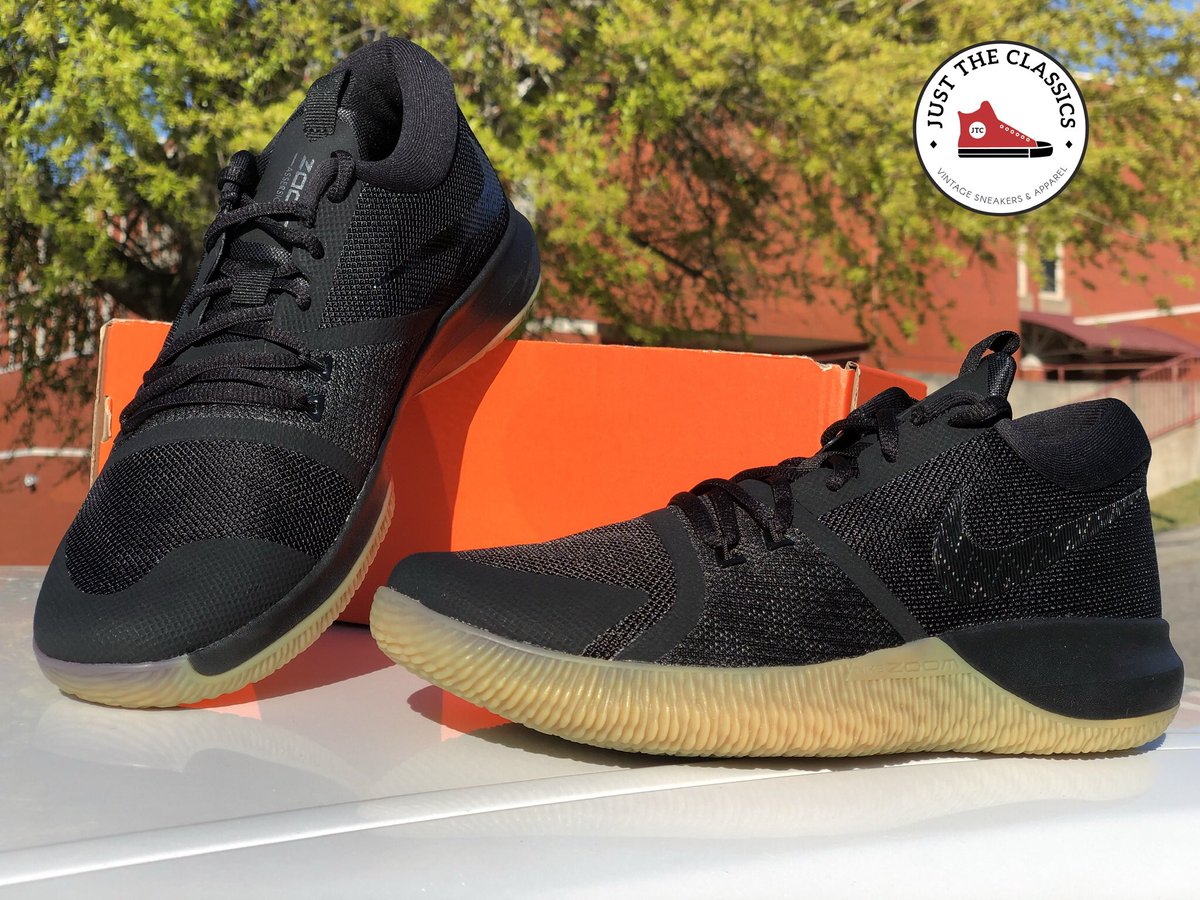 nike zoom assersion black gum