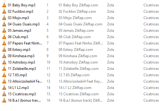 PeuFun's tweet image. L'album de zola qui fuite :p Et merci le gros album ! @binkszola