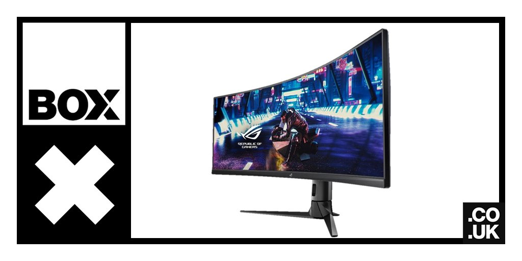 boxcouk's tweet photo. ✨ TOP TECH BUY ✨
Take your game to the next level with the @ASUS_ROGUK Strix XG49VQ.
Featuring a super wide curved 49" monitor, a smooth 144HZ refresh rate, HDR technology and AMD FreeSync 2, enjoy an ultra immersive gaming experience!
Save £69 https://t.co/Tl3OWAY3Lz
#ROGUK https://t.co/AwYRrFafP4