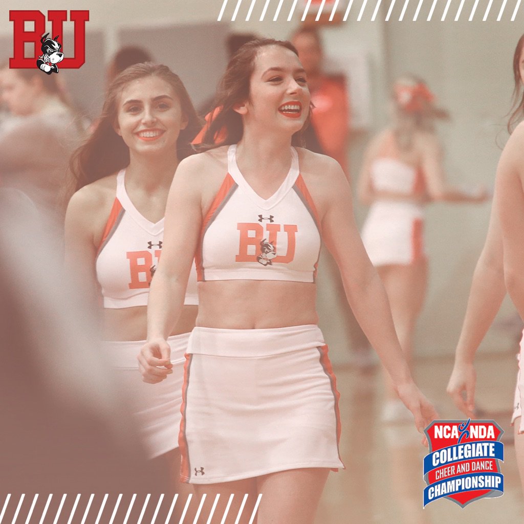 BUAthletics's tweet image. .@CheerBU scored a perfect 10/10 on their game day performance! The Terriers head to the band shell tomorrow for Finals at NCA Nationals! #GoBU
