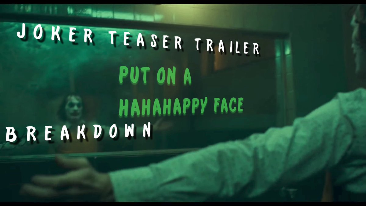 IAmMarkusGraves's tweet photo. Breakdown for Teaser Trailer of JOKER! #Jokertrailer #joker #JoaquinPhoenix #ToddPhillips LINK: https://t.co/wL0TZJ5e5F https://t.co/bfQvpp0XmC