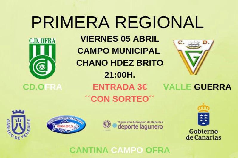 CDOfraRegional's tweet photo. PUESTO QUE A ESTAS ALTURAS DE LIGA TODOS LOS PARTIDOS SON COMPLICADOS, NECESITAMOS VERTE EN LA GRADA DE NUEVO
VIERNES 5 DE ABRIL, 21:00 HORAS, CAMPO SEBASTIAN HERNANDEZ BRITO
TU APOYO, NUESTRA FUERZA
¡¡¡VAMOS OFRA!!!
#SOMOSCDOFRA https://t.co/FiV76OiGfn