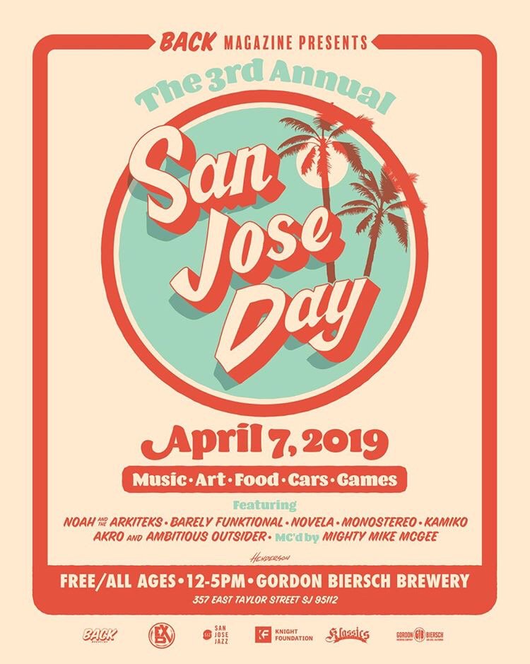 contentmag's tweet photo. Celebrate #SanJose's diverse community with #art #music #food #beer April 7 at @GBBrewingCo for B.A.C.K (Bay Area Creatives Klub)'s 3rd Annual #SJDay!
Learn more: https://t.co/7o3ecmJi0R
_______________
#SpeakUpSanJoseProject #diversity #contentmag #siliconvalleylife #408creates https://t.co/YSM8ccgZ7o
