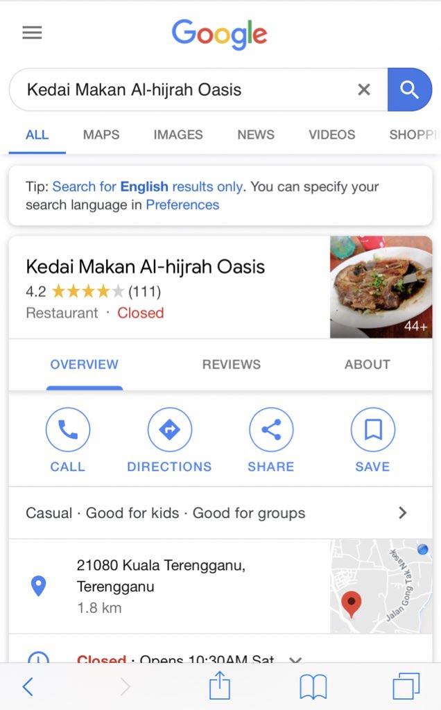  Kedai Makan Al-hijrah Oasis, Bukit Bayas (Breakfast-Lunch)Datang sini aku suggest korang try nasi goreng daging bakar diorang. #TernakLemakBersamaSaroh