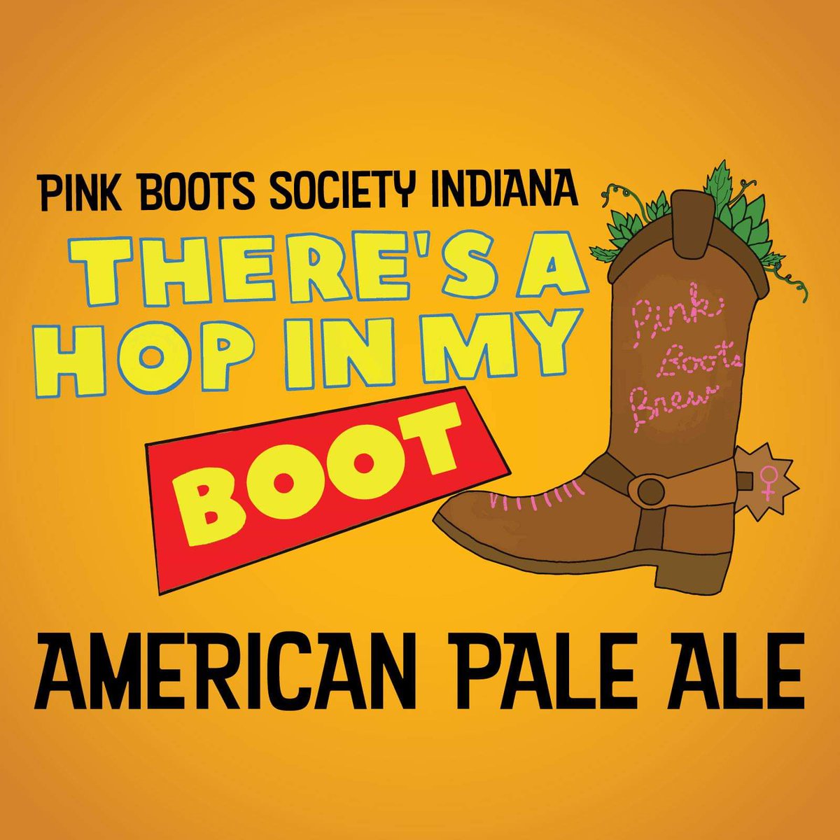 📣 Save the date! Join us 5/2 when we tap There's A Hop In My Boot Pale Ale. This beer was a collaboration w/ <a href="/PinkBootsIndy/">Pink Boots Indianapolis</a>. You could even #WIN a prize pack valued at $100. $1 per pint purchased will go back to <a href="/pinkbootsbeer/">Pink Boots Society</a>. Learn more👇 facebook.com/events/3056814…