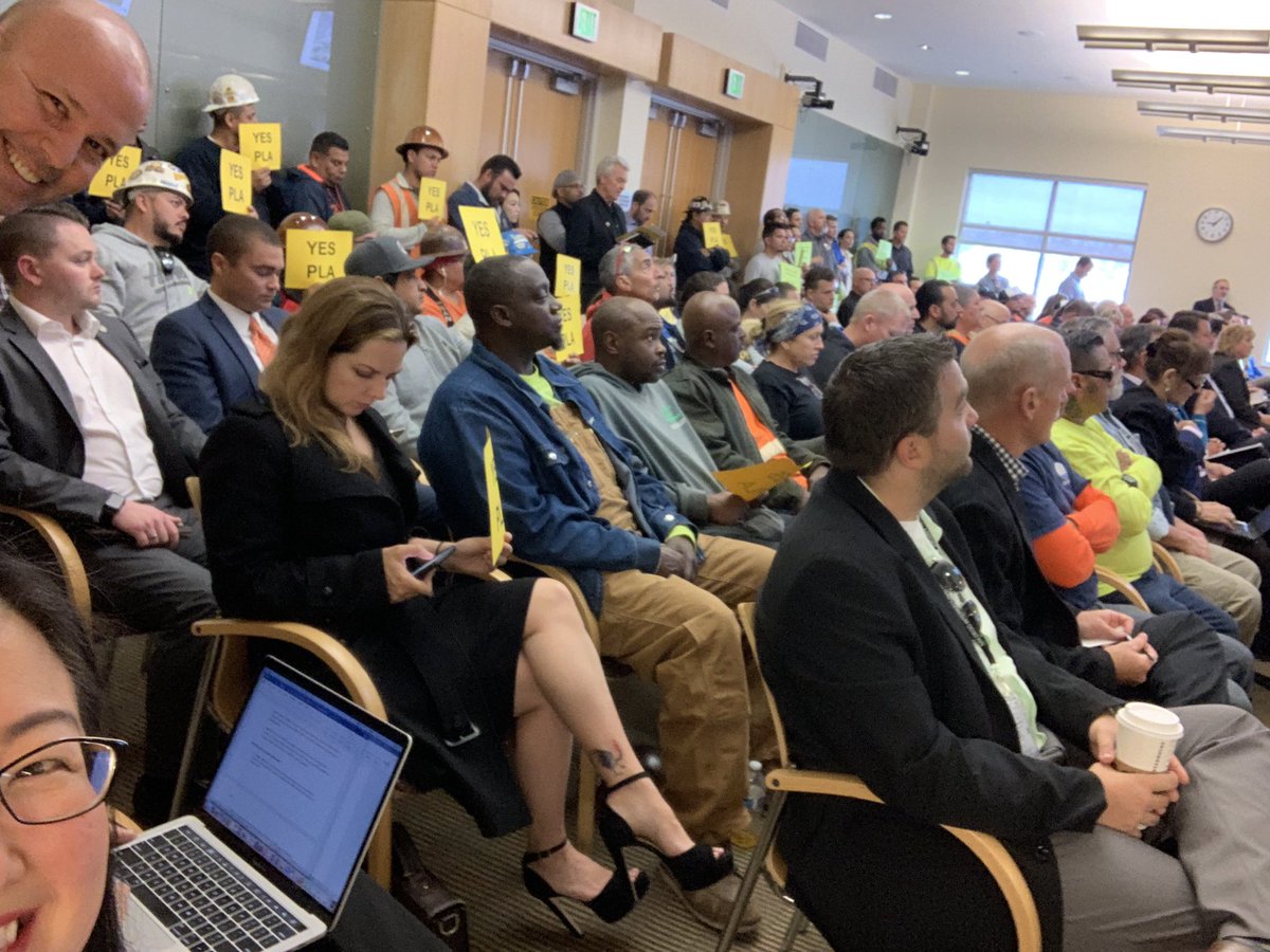 carolkimSD's tweet photo. Working hard for working families with so many good people and friends. As a member of @SDUnionCarps said, we are fighting for, βmore than a paycheck.β #YesPLA https://t.co/jTSd6SvwZg