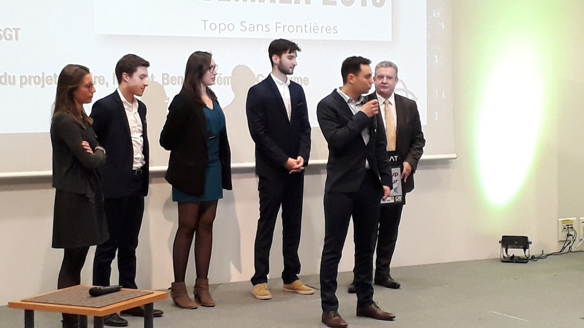 CAAnjouMaine's tweet photo. #prixinitiative  Le second coup de cœur est remis dans le cadre du @Prix_Initiative à TSF Guatemala de @esgtcnam https://t.co/0itFCZY30e