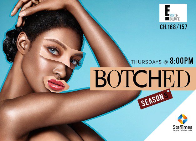 StarTimes_Ng's tweet photo. Botched S5 | #E! | Thursdays | 8:00PM.

Watch how famed plastic surgeons, Dr. Terry Dubrow &amp; Dr. Paul Nassif, re-make the victims of plastic surgery disasters.

Don't miss tonight's episodes... Stay tuned!

#Botched #BotchedPlasticSurgery #PlasticSurgery #StarTimes https://t.co/1xPaRWwG16