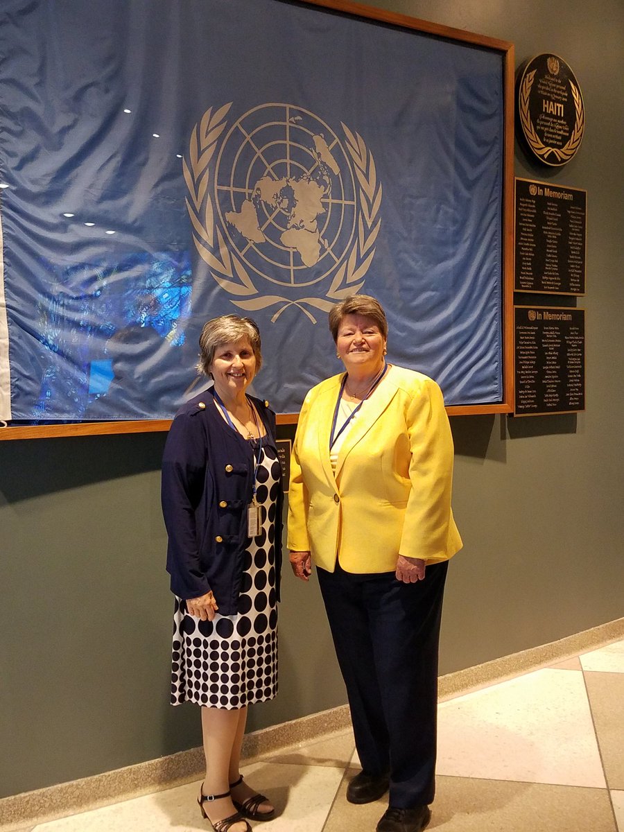 maria_arvonio's tweet photo. #CICIAMS UN NGO Representatives #Catholicnurses presented today at the 52nd Commission on Population and Development proud of the United States' Ambassador Chalet's oral statement re reproductive health services must not include nor promote abortion
TY Pres @realDonaldTrump https://t.co/ZWMtZxY7Ng