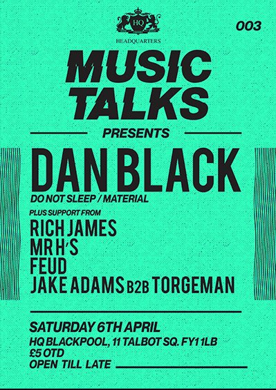marknordwind's tweet photo. ππ½ @danblack_dj joins us this Saturday for Music Talks! With @__richjames @MRHSbeats
Dan has spent time in Ibiza warming up for the likes of Darius Syrossian, Josh Butler and the rest of the Do Not Sleep Ibiza crew!
#Blackpool #HQ #MusicTalks #DanBlack #voidnexus πππ https://t.co/Wg64cTtv41