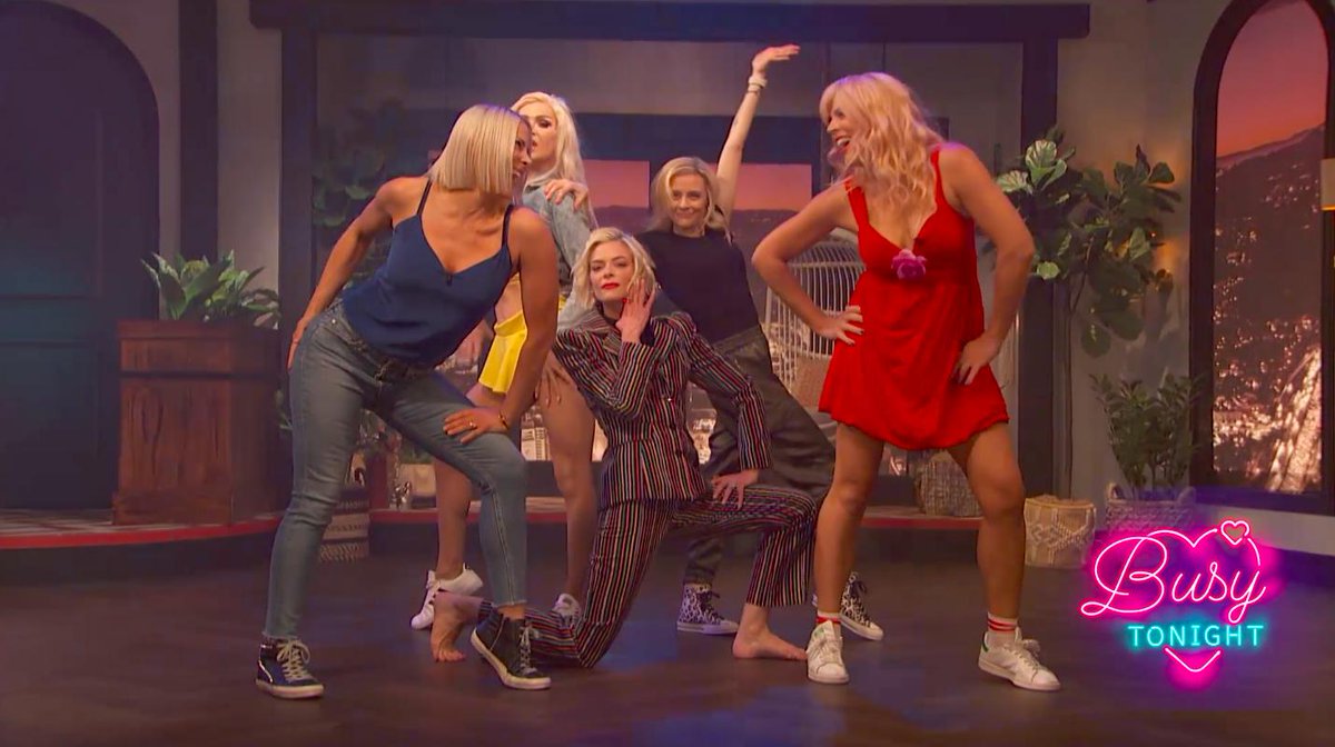 Busy Philipps Reunites 'White Chicks' Cast To Recreate Dance-Off Routine -  Watch Here!: Photo 4267188, brittany daniel, Busy Philipps, Jaime King,  Jessica Cauffiel Photos