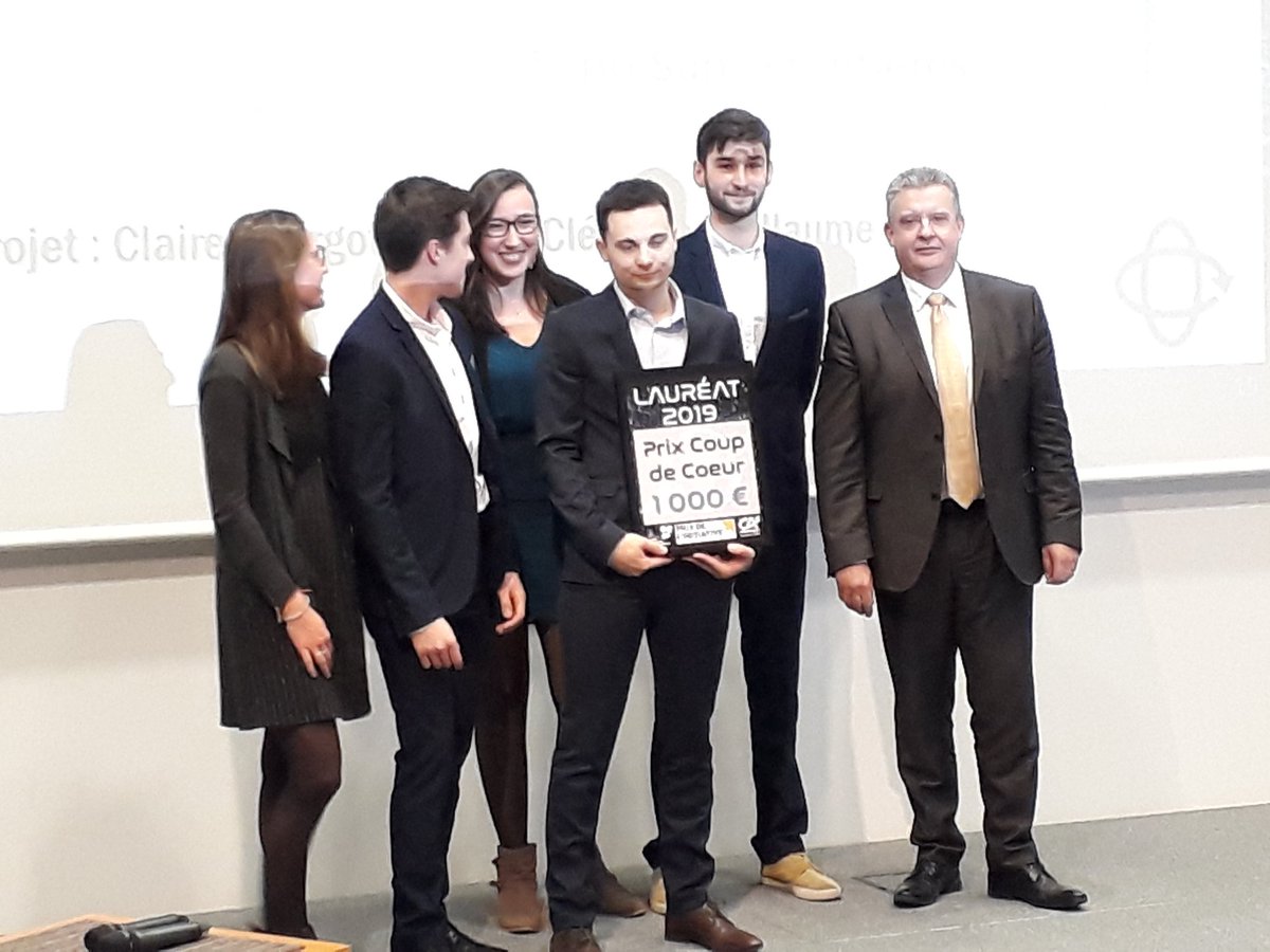 CAAnjouMaine's tweet photo. #prixinitiative le 2e coup de cœur est remis dans le cadre du @Prix_Initiative à TSF Guatemala de l @esgtcnam https://t.co/W10d1PCK9x