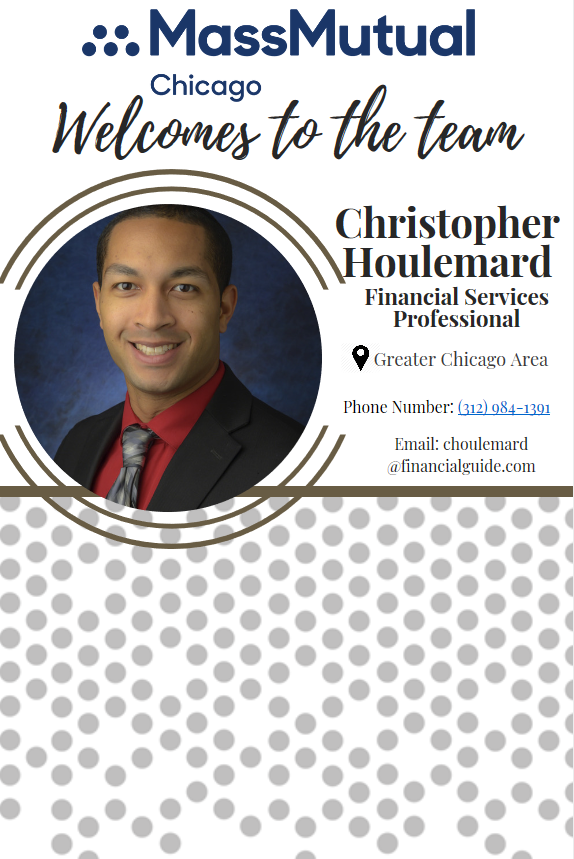 MassMutualChi's tweet photo. Welcome to the team Christopher Houlemard we're so lucky to have you!
#MMChi #Growth #LiveMutual https://t.co/MD0DofbBcq