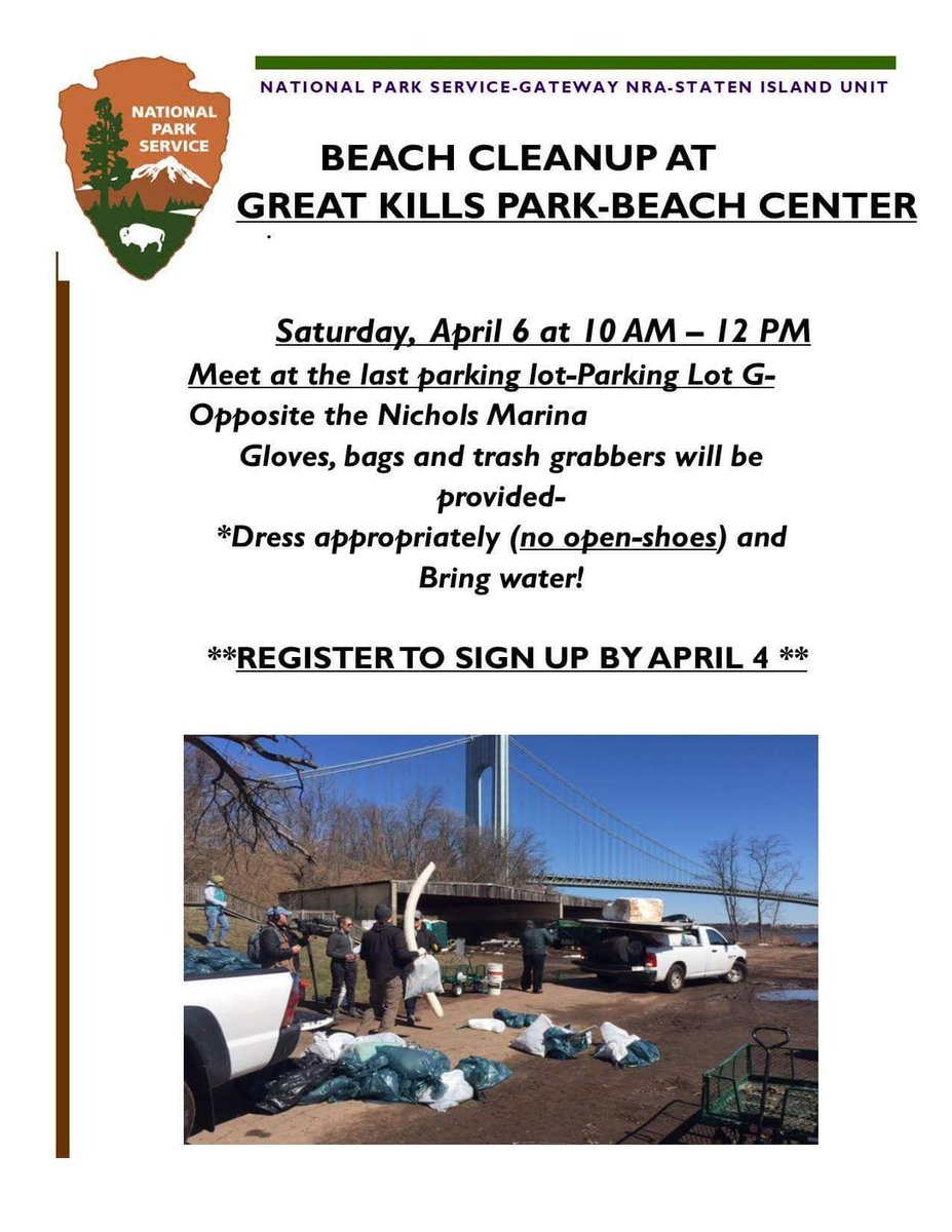 WhereToTurnSI's tweet photo. Great volunteer opportunity! Community earth day clean up! https://t.co/DO0I4ydiwM