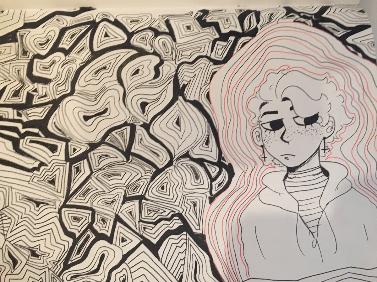wytewaVT's tweet photo. Today I just doodled all day now my hands hurts https://t.co/OhOmakD14T